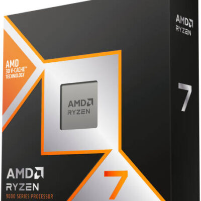 AMD Ryzen 7 9800X3D AM5 Desktop Processor, 8 Cores & 16 Threads, Up to 5.2 GHz Max Boost Clock, Integrated AMD Radeon Graphics, 192GB Max Memory, Dual Channel, 96MB L3 Cache | 100-100001084WOF