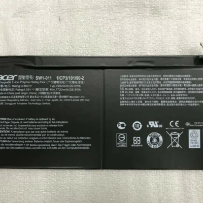 30Wh Original SW1-011 Acer 1ICP3/101/90-2 SW1-011 Tablet Laptop Battery