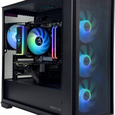 PowerLite Gaming PC - Intel Core i5-14400F 10 Cores 16 Threads, NVIDIA RTX 5060 8GB, 16GB DDR5 RAM 5600MHz, 1TB SSD Gen 4, 650W Gold PSU, Tower CPU Cooler, Wi-Fi + BT