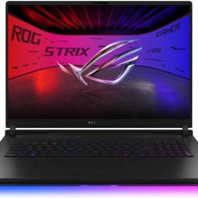 ASUS ROG Strix SCAR 18 (2025), 18" inch 2.5K WQXGA HDR 240Hz Display, Intel Core Ultra 9 275HX, 64GB RAM, 4TB SSD, NVIDIA GeForce RTX 5090 24GB, RGB ENG KB, Win 11 Home, Black | G835L-XSA180W