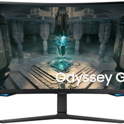Samsung Odyssey G6 Gaming Monitor, 32" QHD VA Display, 240Hz Refresh Rate, 1ms (GtG) Response Time, FreeSync Premium Pro Technology, 1000R Curvature, Black | LS32BG650EMXUE